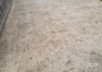 concrete clean in process exposed aggregate
