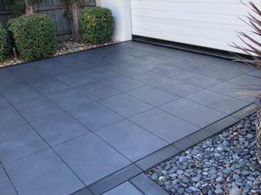 driveway and garden path, fully cleaned