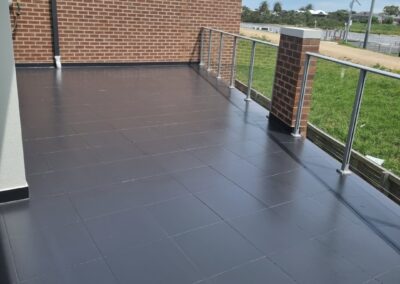 outdoor pavers, fully cleaned and restored with epoxy